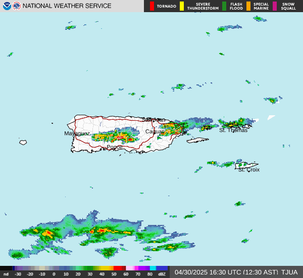 Advertencia de inundaciones urbanas extendida hasta las 3:30 p.m.