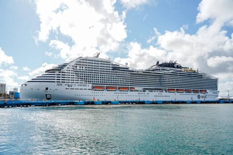 El MSC World America inicia su temporada inaugural en Puerto Rico
