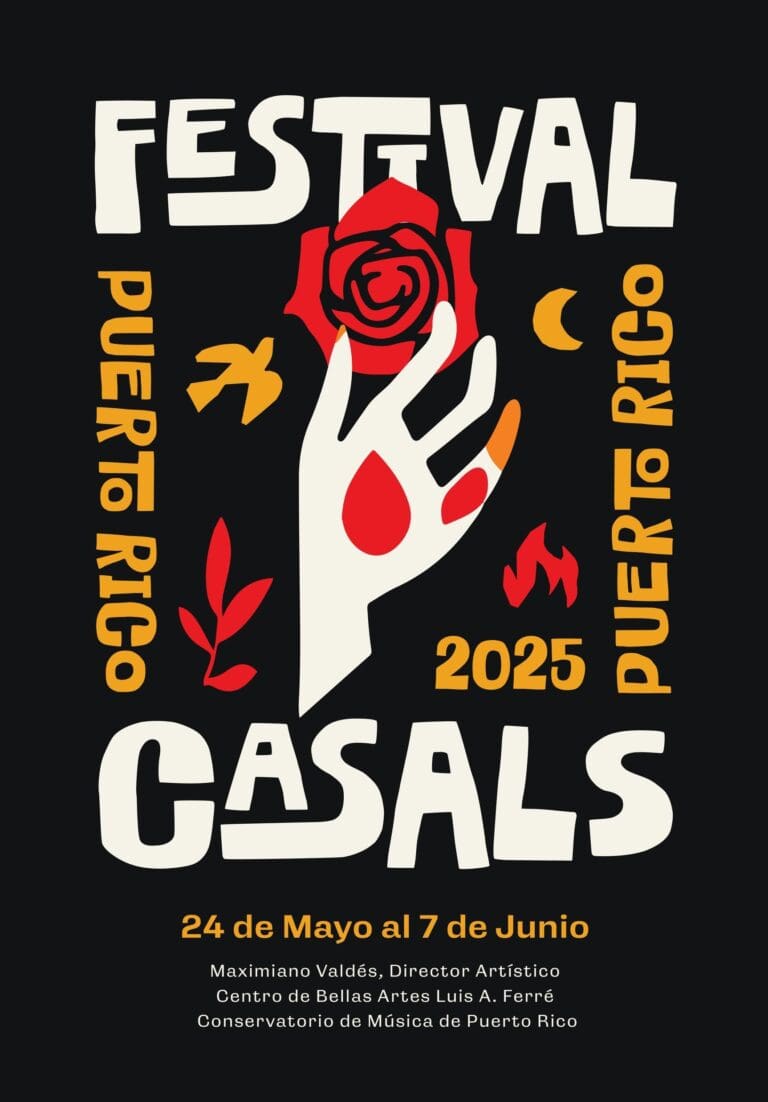 Festival Casals 2025 revela su afiche oficial, inspirado en Federico García Lorca