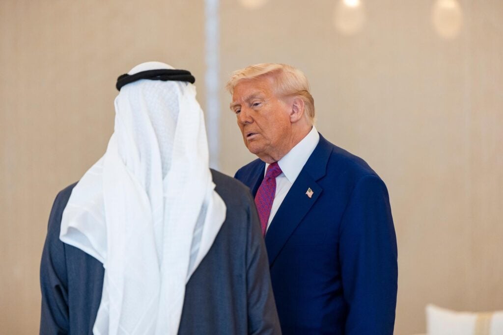 Donald Trump en Abu Dabi. EFE/EPA/UAE PRESIDENTIAL COURT