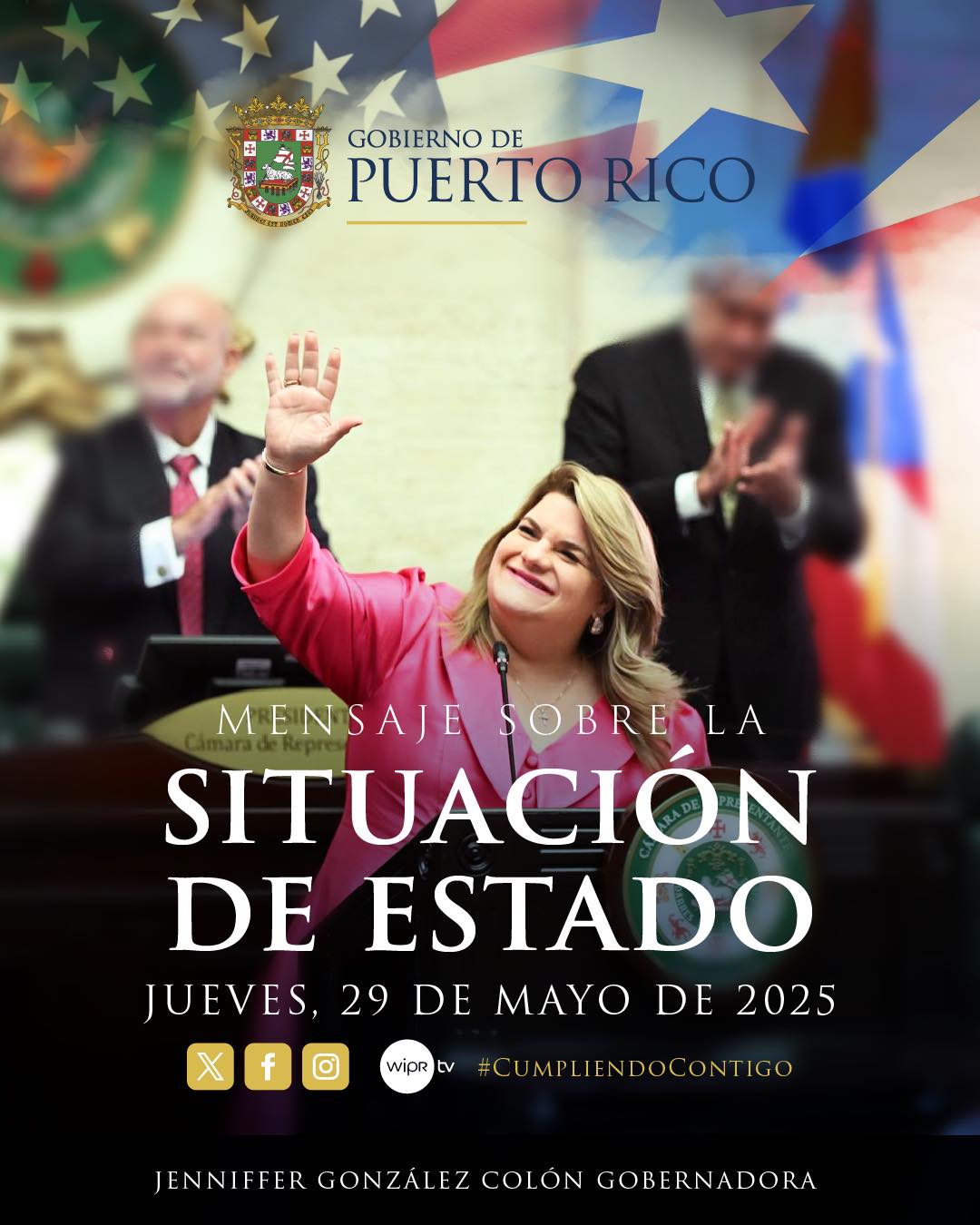 Jenniffer González ofrece su primer Mensaje de Situación de Estado: Mira el en vivo