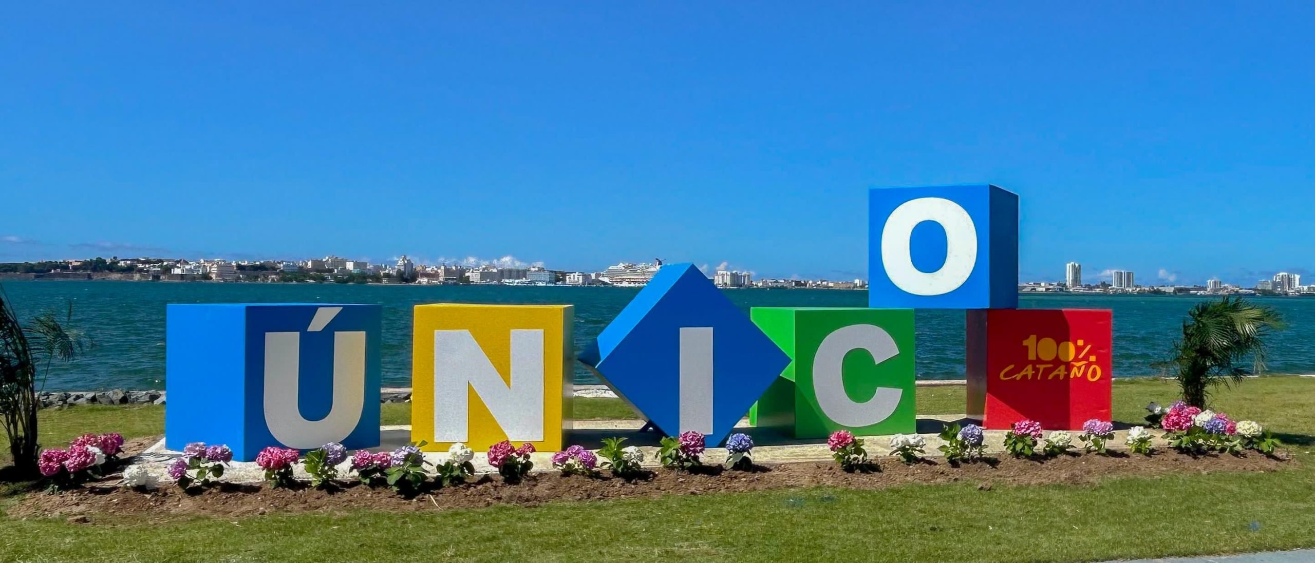 Cataño inaugura instalación artística ‘ÚNICO’ en su Frente Marítimo