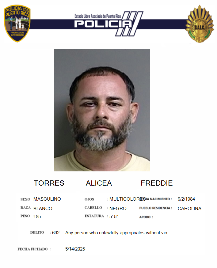 Presentan cargos contra hombre por apropiación ilegal de vehículo en Caguas
