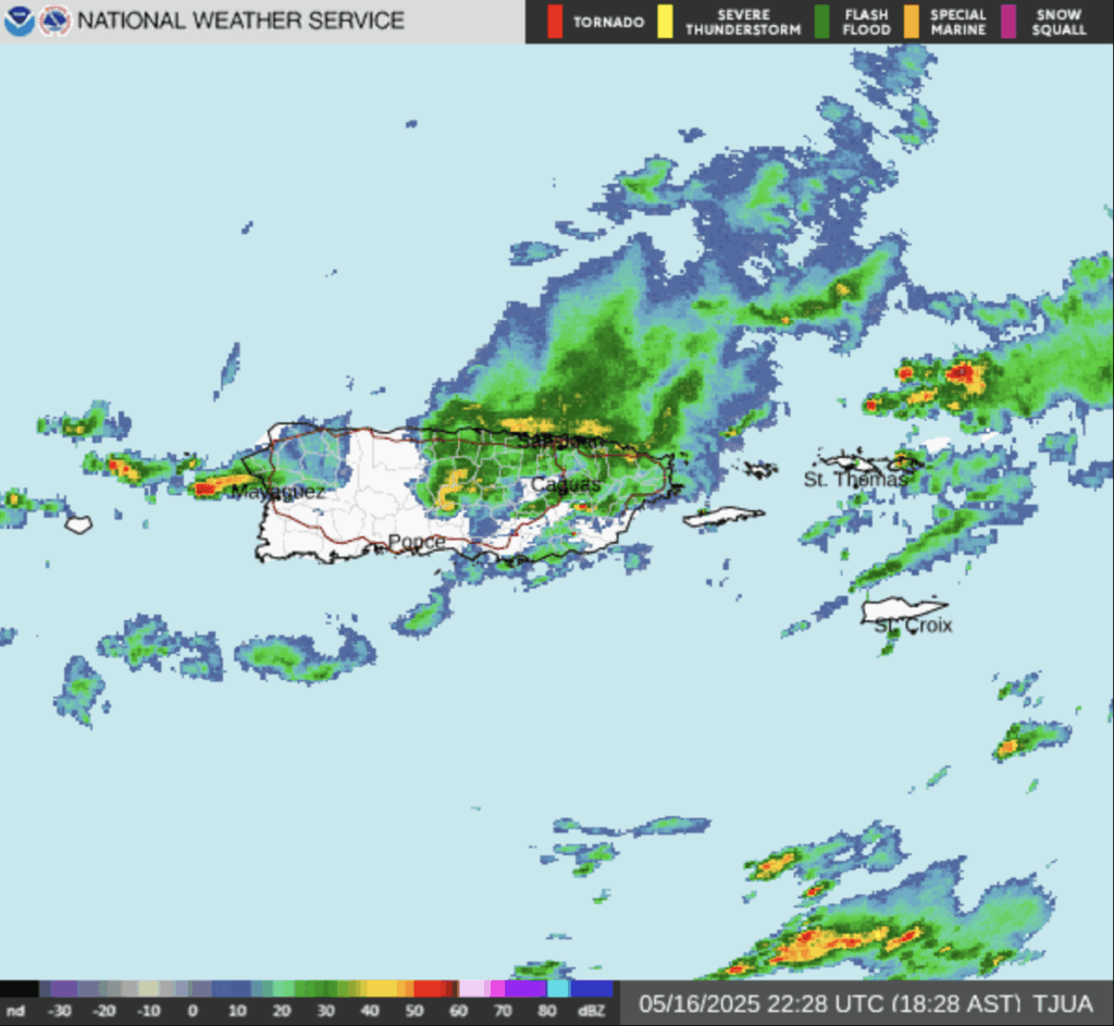 Amenaza de inundaciones para el fin de semana