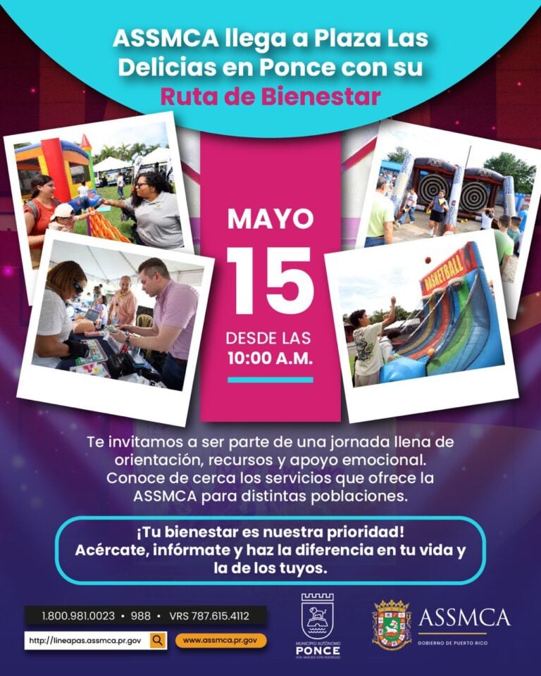 ASSMCA lanza la ‘Ruta de Bienestar’ en Ponce para promover la salud mental