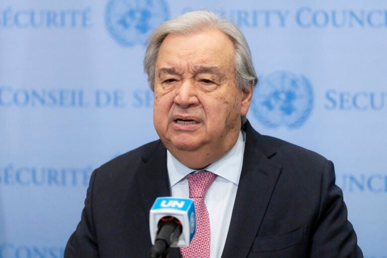 Secretario de la ONU condena bombardeo de EE.UU. a Irán