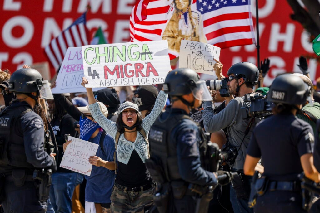 Protestas masivas en Los Ángeles en contra de ICE