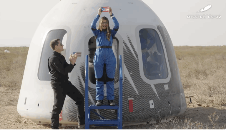 Maestra boricua Aymette Medina Jorge hace historia como la primera latina en viajar al espacio