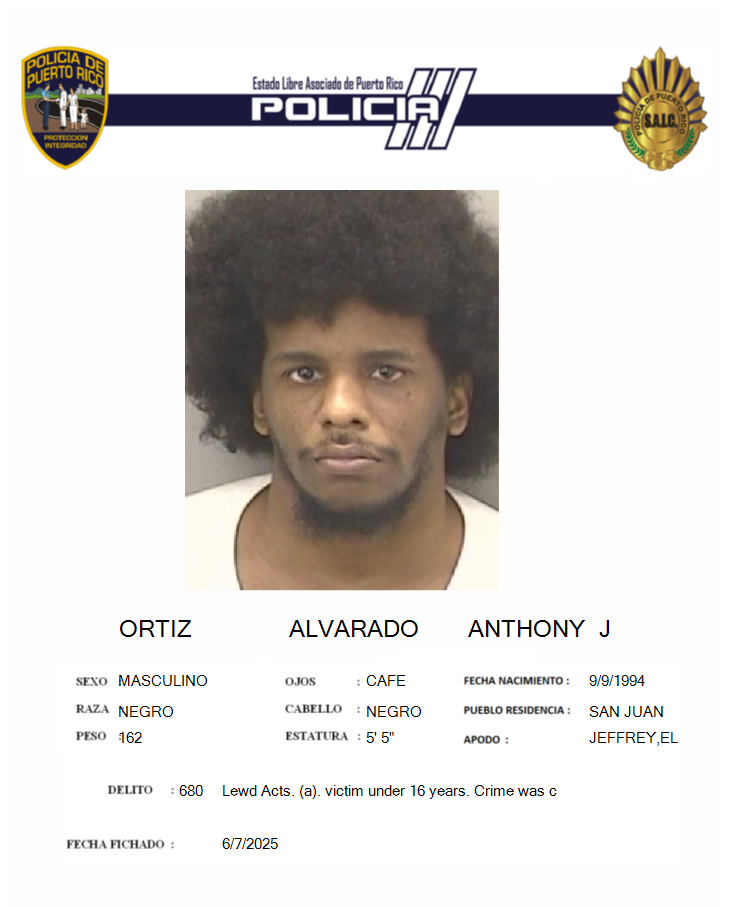 Radican cargos contra Anthony Ortiz Alvarado por actos lascivos