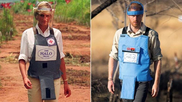 El príncipe Harry recrea el paso de Diana de Gales en Angola y reafirma su compromiso humanitario