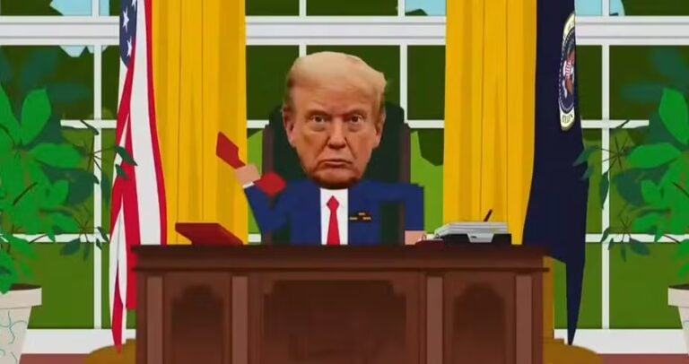 Polémico episodio de South Park enfurece a Trump y provoca respuesta oficial de la Casa Blanca
