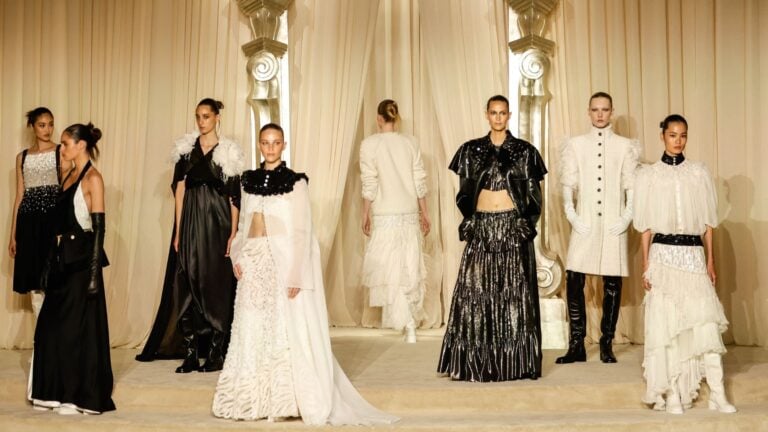 La naturaleza inspira el último desfile de Chanel antes del debut de Mathieu Blazy