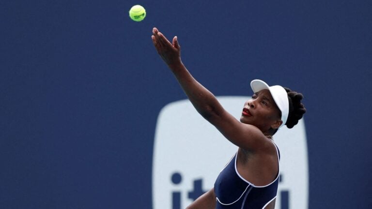 La tenista Venus Williams revive su instinto ganador tras dos años sin triunfos oficiales
