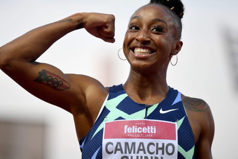 Lesión pone en duda la participación de Jasmine Camacho-Quinn en el Mundial de Atletismo de Tokio