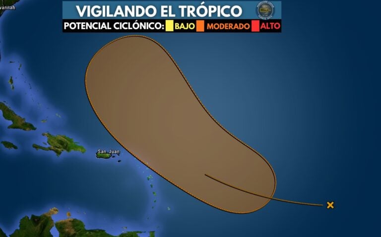 Onda tropical con 60% de desarrollo no representa peligro inmediato para Puerto Rico