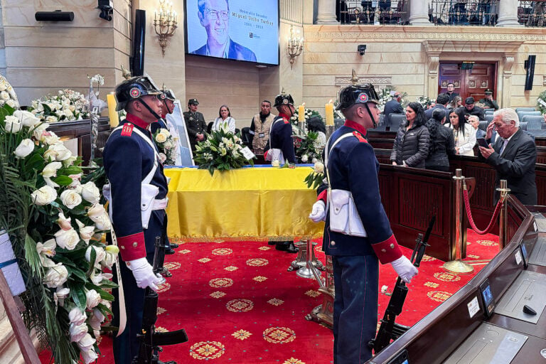 Colombia despide a Miguel Uribe Turbay