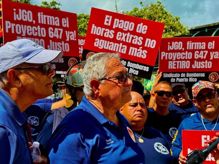 Sindicato de Bomberos denuncia veto de la gobernadora al proyecto de retiro digno