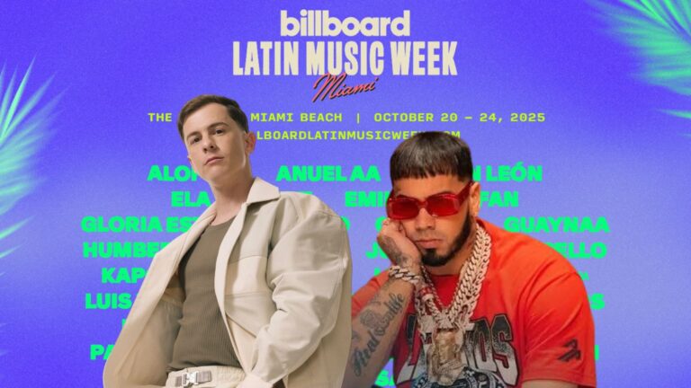 Billboard Latin Week tendrá acento boricua con Guaynaa y Anuel AA