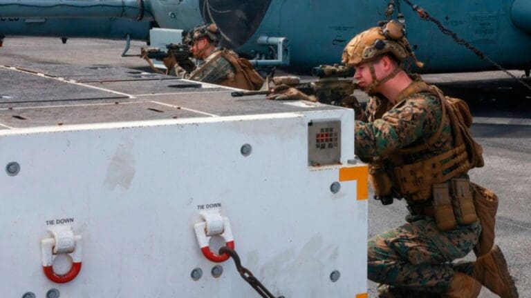 Fotografías oficiales muestran maniobras militares de EE.UU. cerca de las costas venezolanas
