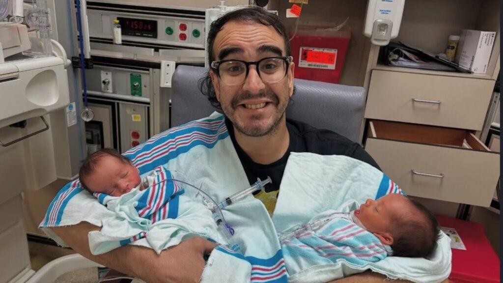 ¡Por fin en casa! Rosko Jaime comparte la llegada de sus gemelos Reinaldo y Nikolas