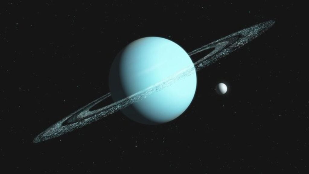 El telescopio espacial James Webb encuentra la luna más pequeña de Urano