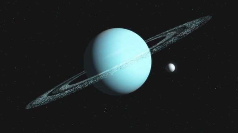 El telescopio espacial James Webb encuentra la luna más pequeña de Urano