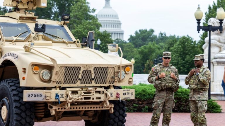 Pena de muerte y más seguridad: la estrategia de Trump contra el crimen en Washington