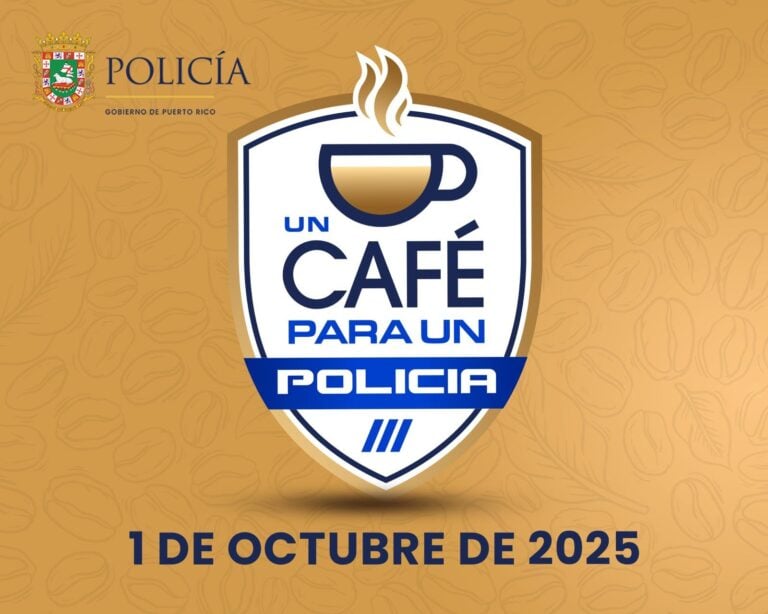 Superintendente exhorta a la ciudadanía a unirse a la iniciativa un café para un policía este 1 de octubre