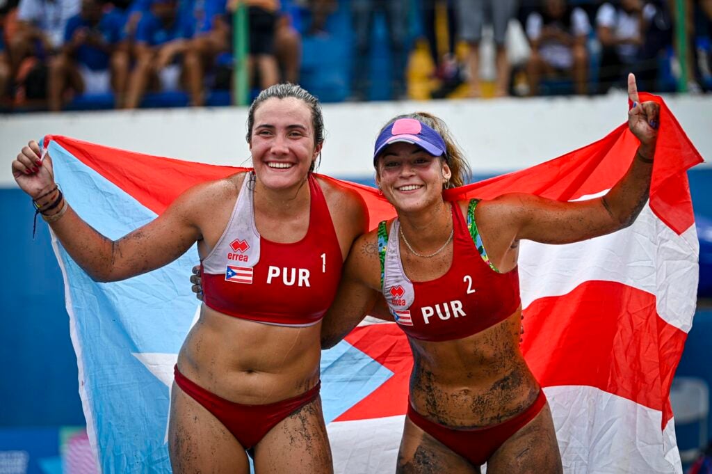 Puerto Rico celebra oro en voleibol de playa con Navas y González en Punta Cana