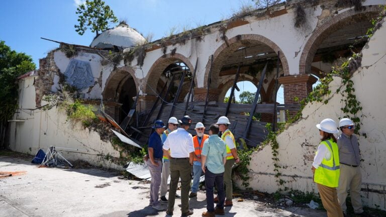 Obra en Guayanilla busca conservar y reconstruir la parroquia dañada por los terremotos en 2020