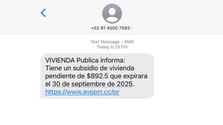 Administración de Vivienda Pública advierte sobre estafa de $892.50 que circula entre ciudadanos
