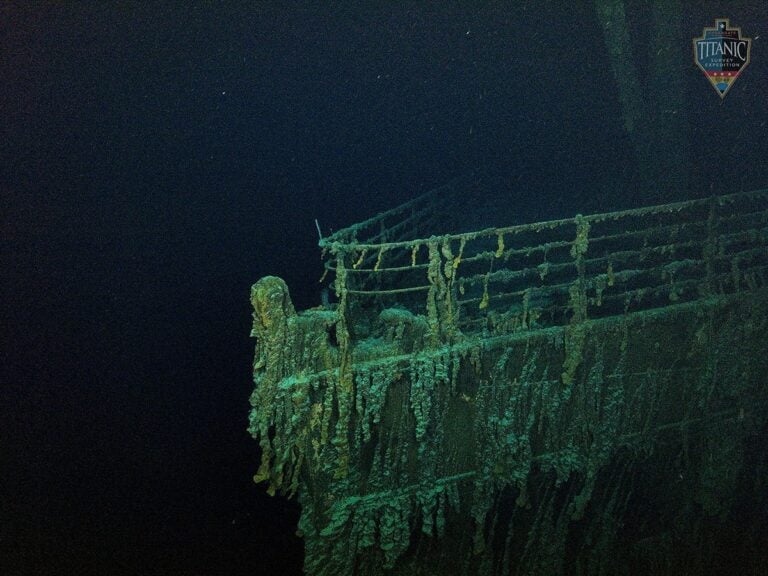 Se cumplen 40 años del descubrimiento de los restos del Titanic en el Atlántico Norte