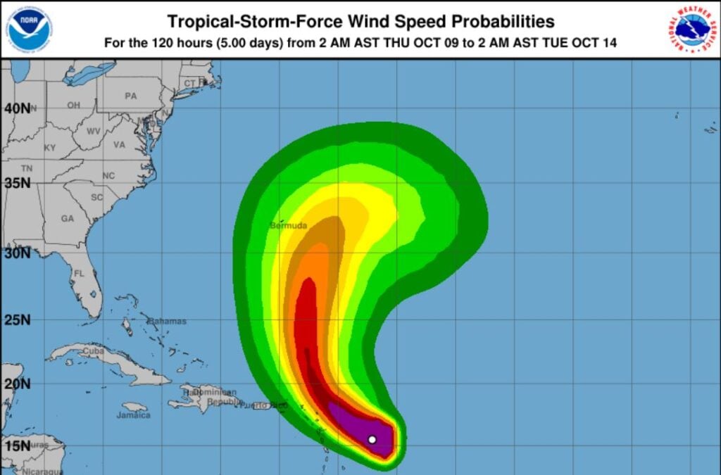 Oleaje peligroso y advertencia de calor mientras la tormenta Jerry se acerca al Caribe
