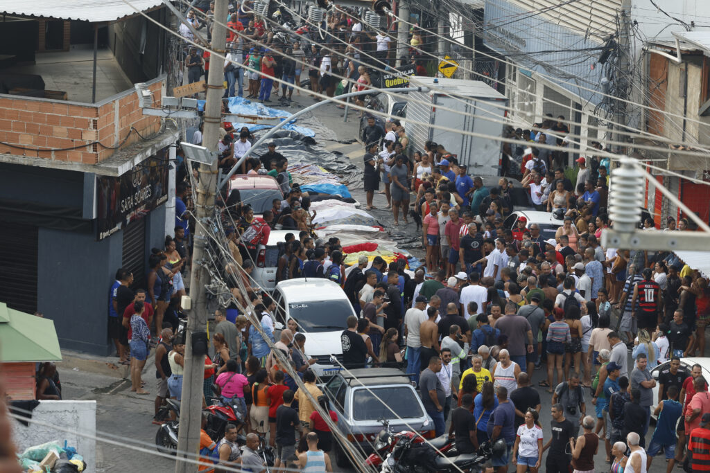 Operación policial en Río de Janeiro deja 132 muertos y 81 arrestos, la más letal en la historia de la ciudad