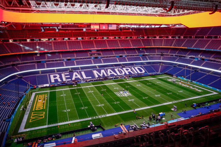 Así es la logística de la NFL en Madrid: cortes, seguridad y operación para 83,000 fans