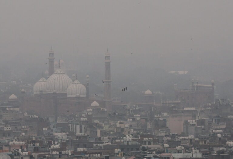 Nueva Delhi se asfixia en su propia contaminación