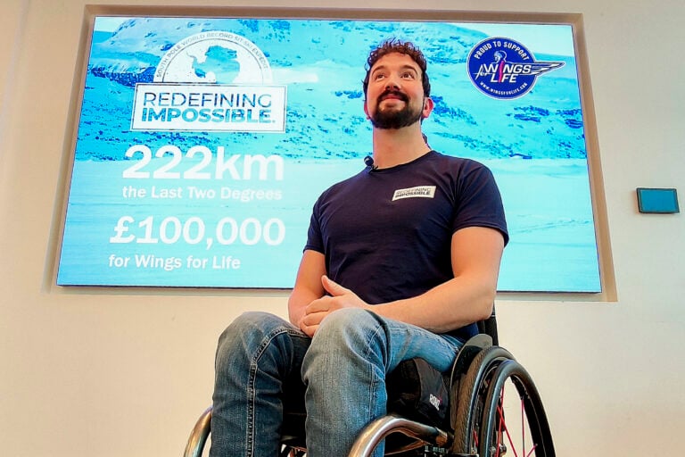 Atleta parapléjico desafiará 222 km en la Antártida por una causa benéfica
