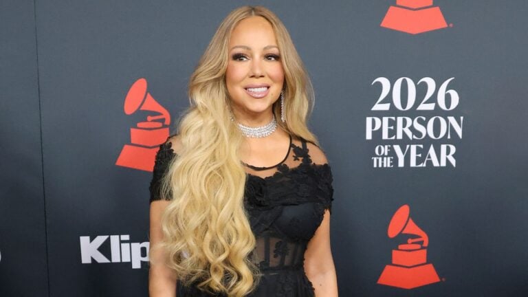 Mariah Carey es reconocida como Persona del Año por la Academia de los Grammy