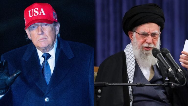 Trump propone modelo de transición como el de Venezuela para Irán tras la muerte de Jameneí