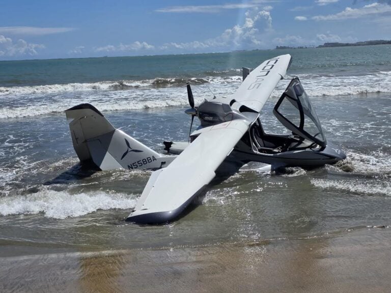 Avioneta se accidenta en Toa Baja tras desperfectos mecánicos