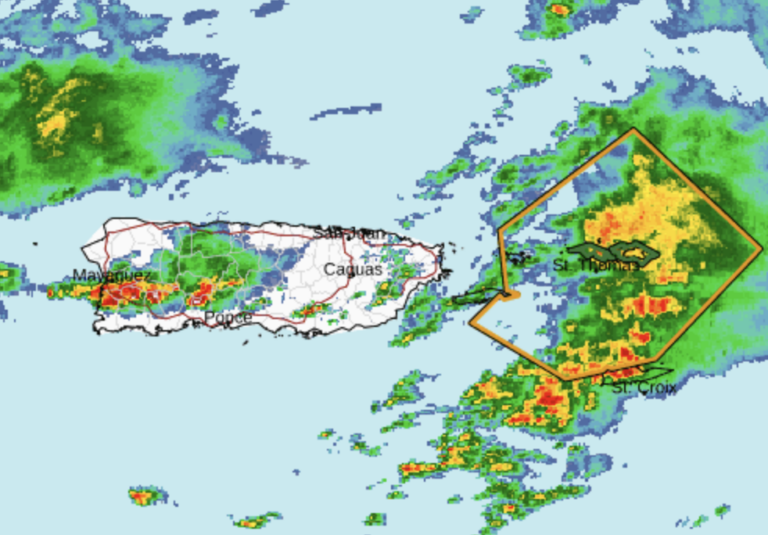¡Viene mucha lluvia! Advierten alto riesgo de inundaciones en Puerto Rico