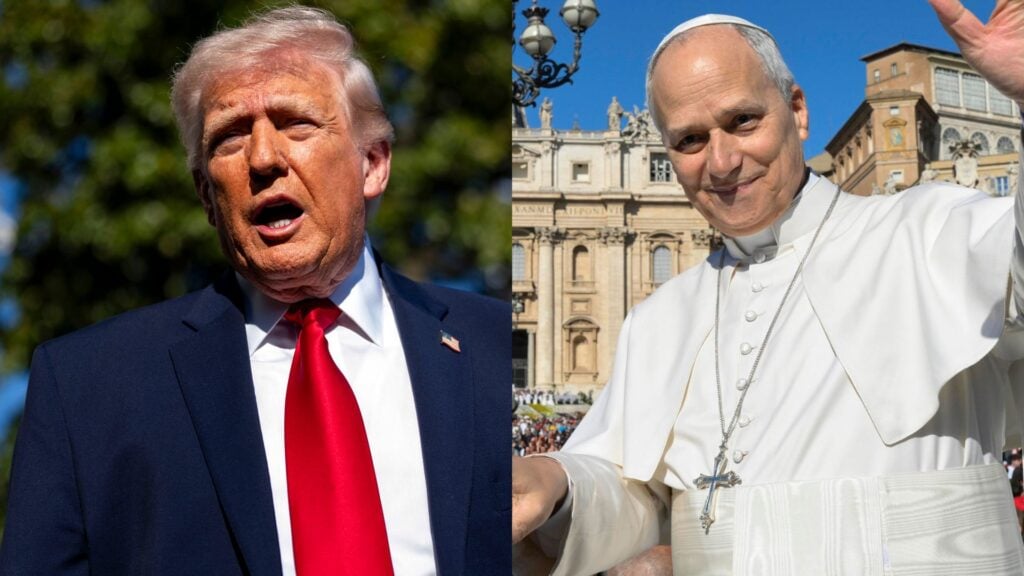 Trump arremete otra vez contra el papa León XIV por Irán: “Es inaceptable”