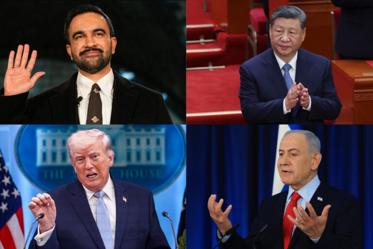 Los líderes del momento: Trump, Xi, Netanyahu y Mamdani según Time