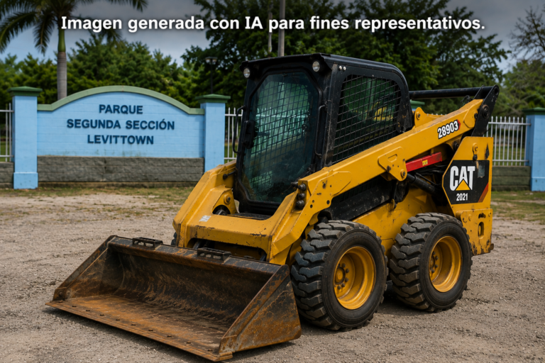 No era precisamente algo que cabía en un bolsillo: Desaparece un Bobcat de $80,000 en Toa Baja: