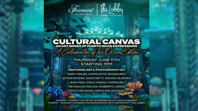 Arte y conservación se unen en exposición inspirada en los océanos de Puerto Rico