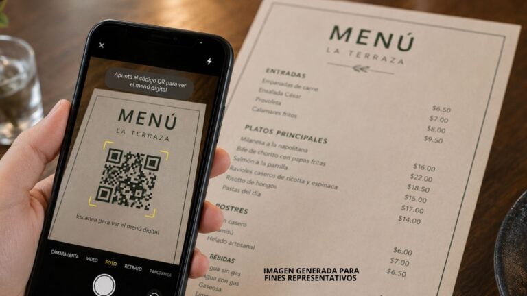 DACO da luz verde al uso de códigos QR en restaurantes y cafeterías
