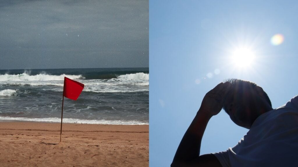 Calor extremo, polvo del Sahara y riesgo de corrientes marinas marcarán la semana