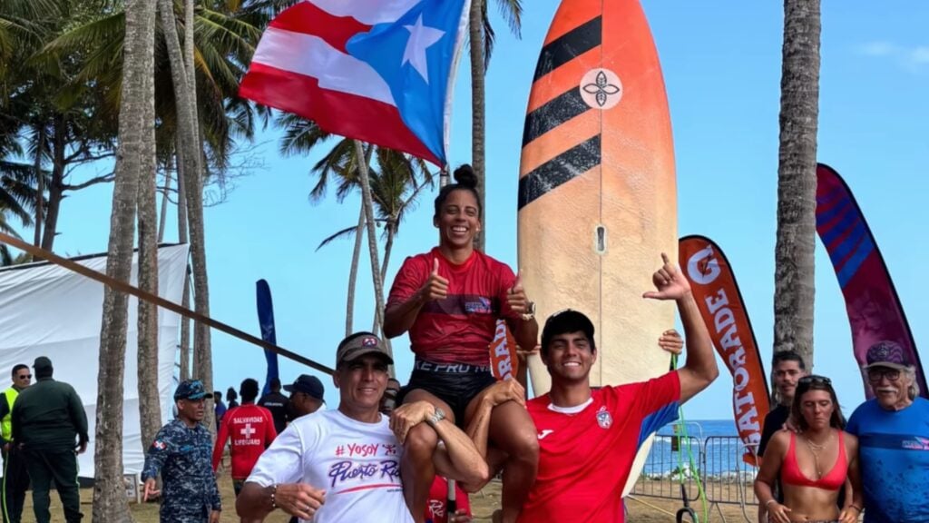 Puerto Rico domina el SUP Surf y gana oro y plata en la misma final
