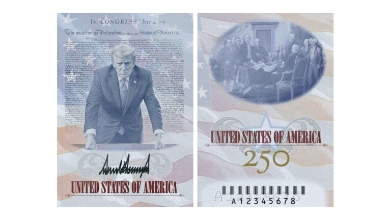 Estados Unidos lanzará pasaportes conmemorativos con la imagen de Donald Trump