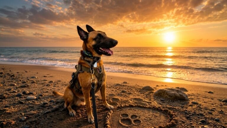 Seis años de servicio y lealtad: Moca despide al agente canino Oslo